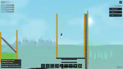 Sandustry Shaker line dropping gold into a Collector